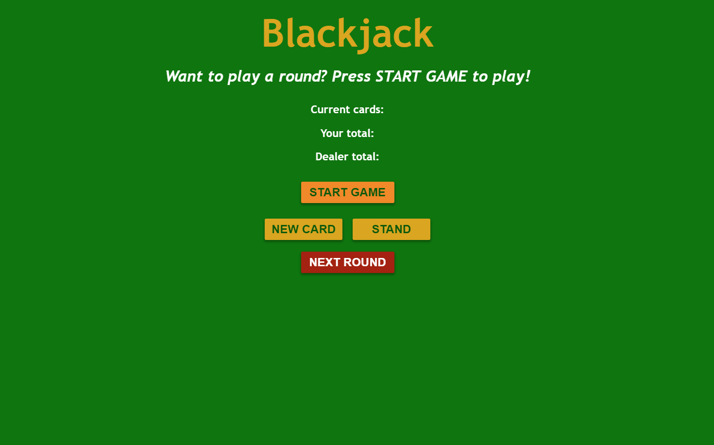 Blackjack App