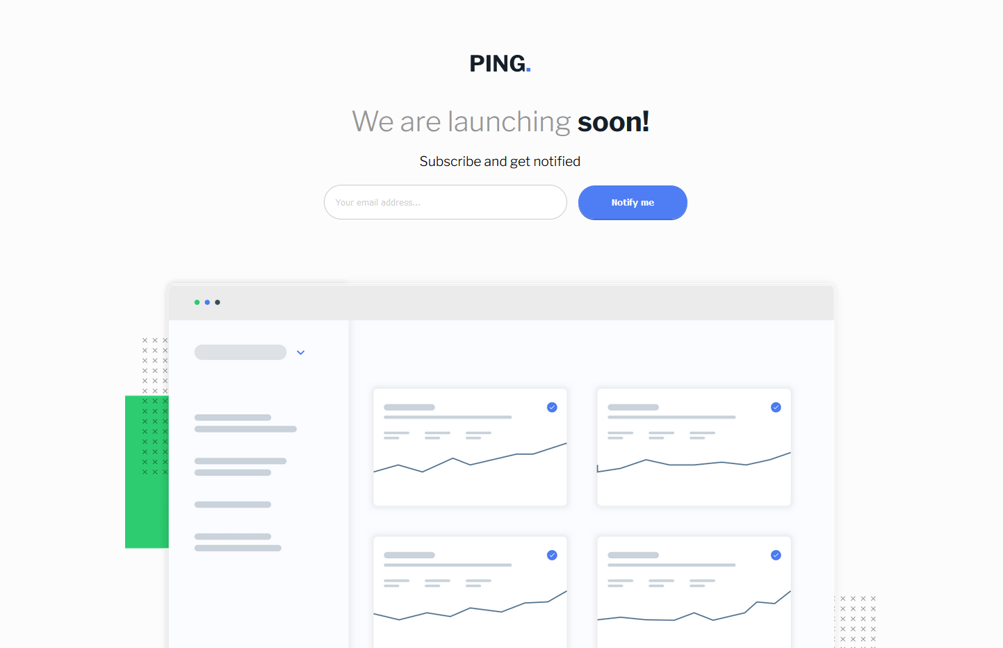Coming Soon Landing Page