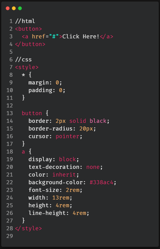 code for the example above